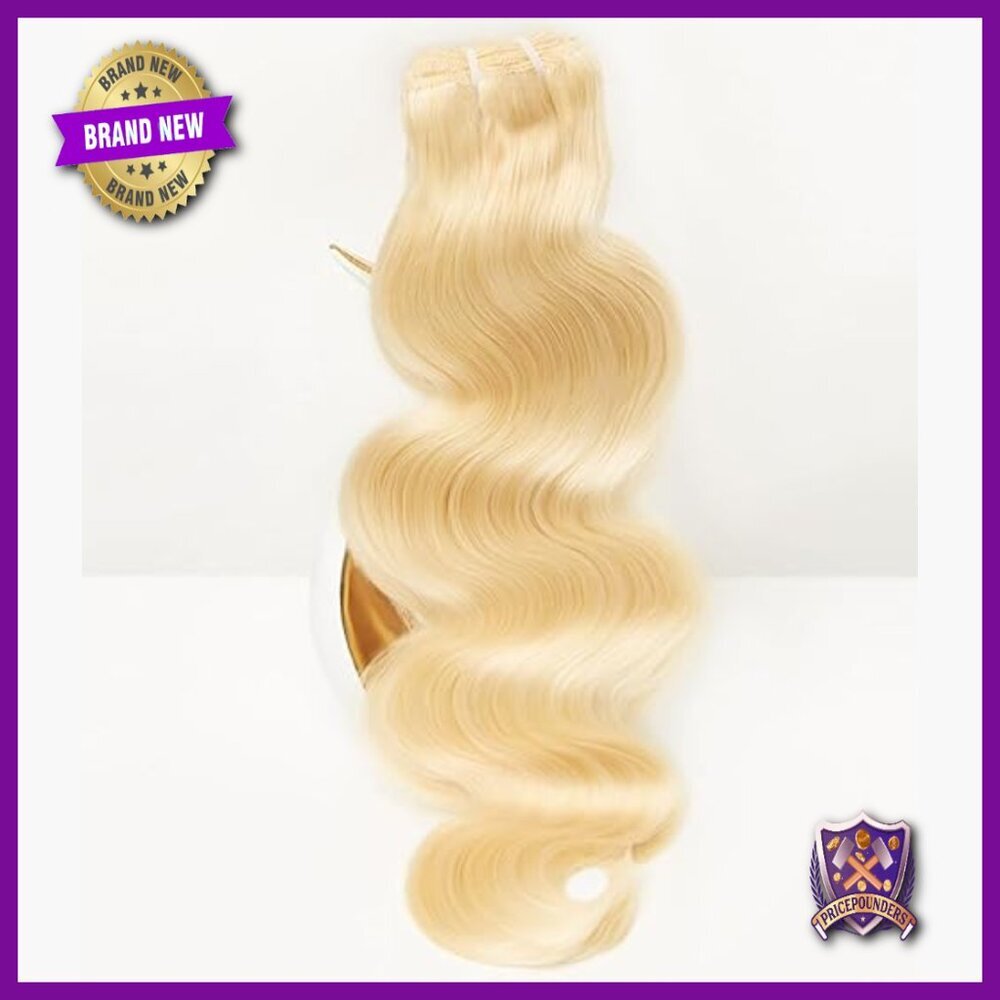 16 Inch Raw Indian Human Hair Bundles Body Wave No Tangle Shedding